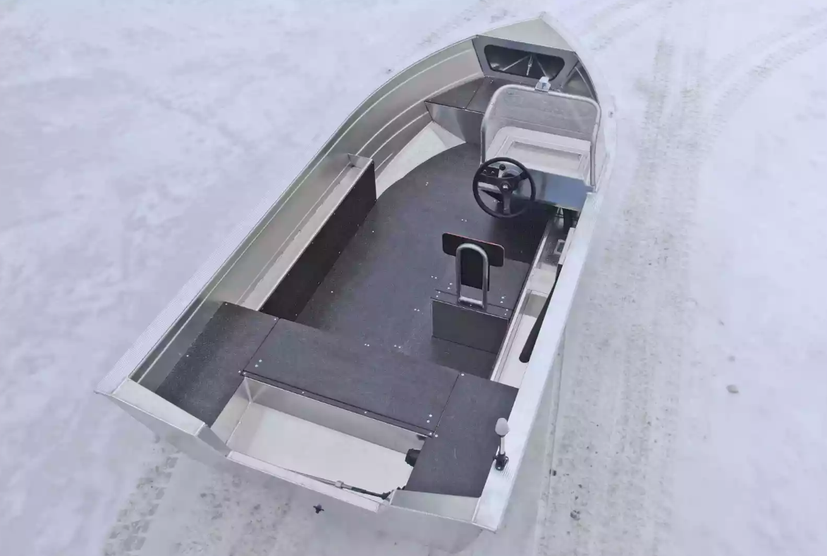 Алюминиевый катер Неман-400 С в Петропавловске-Камчатском