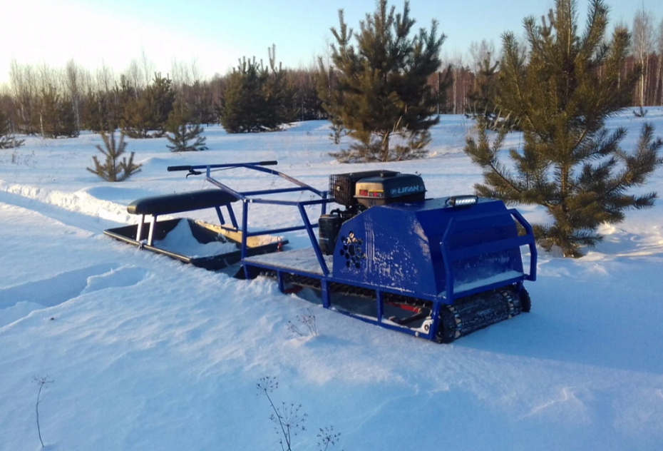 Мотобуксировщик Альбатрос-XLV 9 тележки, 1450 мм в Петропавловске-Камчатском