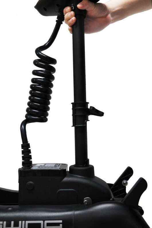 Лодочный электромотор якорь Haswing Cayman B, GPS, 12V, 55Lbs, нога 137 мм в Петропавловске-Камчатском