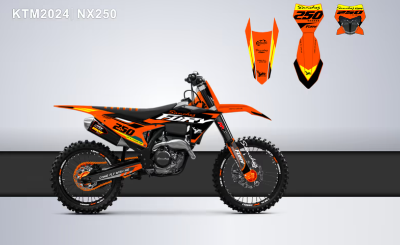 Кроссовый мотоцикл Sanchez Fury NX250 в Петропавловске-Камчатском