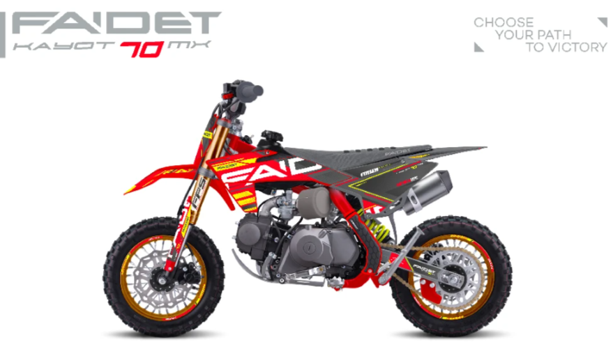 Питбайк FAIDET KAYOT 70 12/10 в Петропавловске-Камчатском