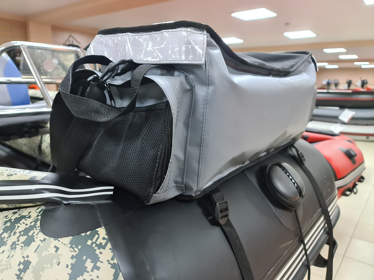 СУМКА ЛЮКС НА БАЛЛОН ДЛЯ ЛОДОК ПВХ 50Х25Х25 СМ в Петропавловске-Камчатском