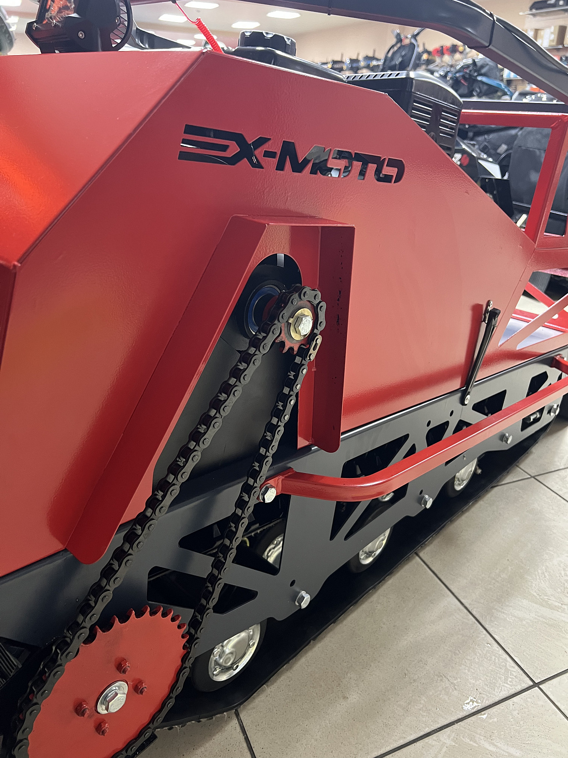 Мотобуксировщик EX-MOTO SNOWDOG S500 15л.с в Петропавловске-Камчатском