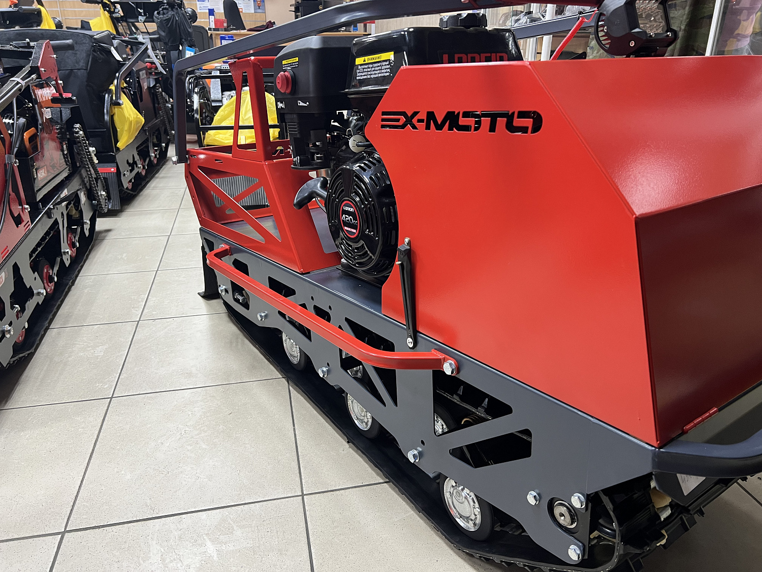 Мотобуксировщик EX-MOTO SNOWDOG S500 15л.с в Петропавловске-Камчатском