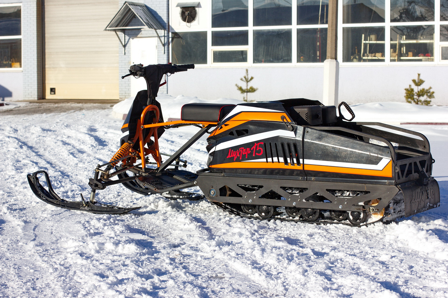 Мотобуксировщик IRBIS Мухтар 15 с лыжным модулем в комплекте в Петропавловске-Камчатском