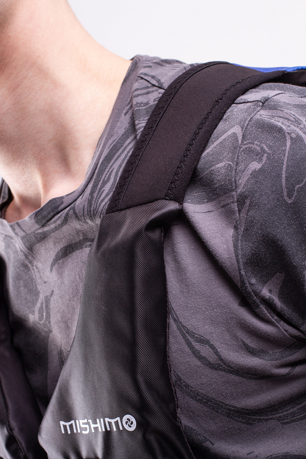 Жилет спасательный MISHIMO PRO Премиум качества Черно-синий в Петропавловске-Камчатском