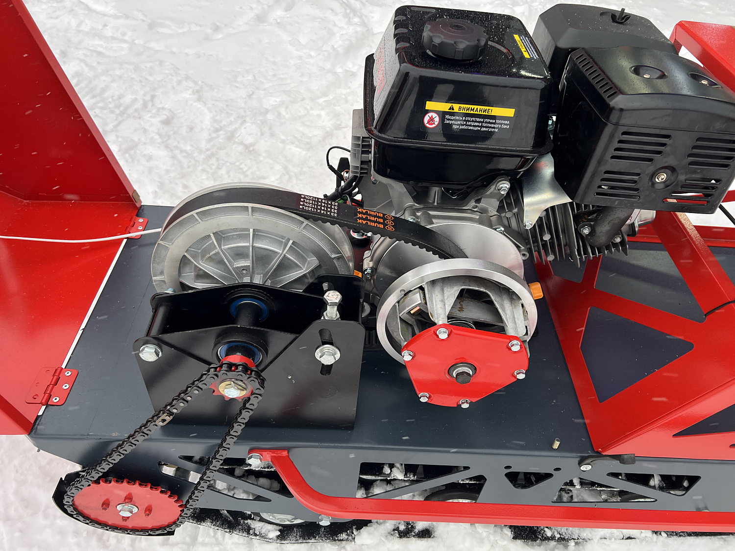 Мотобуксировщик EX-MOTO SNOWDOG S500 15л.с в Петропавловске-Камчатском