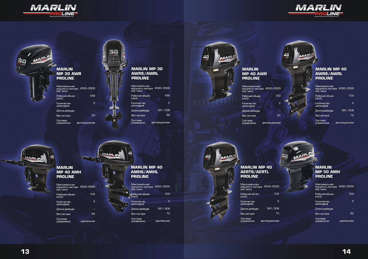 Лодочный мотор MARLIN PROLINE MP 30 AWR в Петропавловске-Камчатском