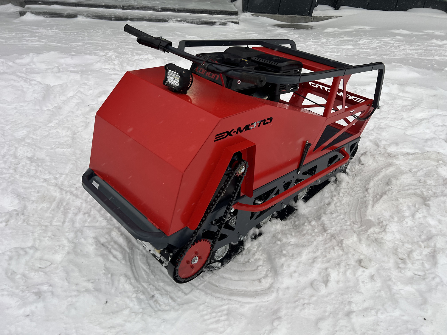 Мотобуксировщик EX-MOTO SNOWDOG S500 15л.с в Петропавловске-Камчатском