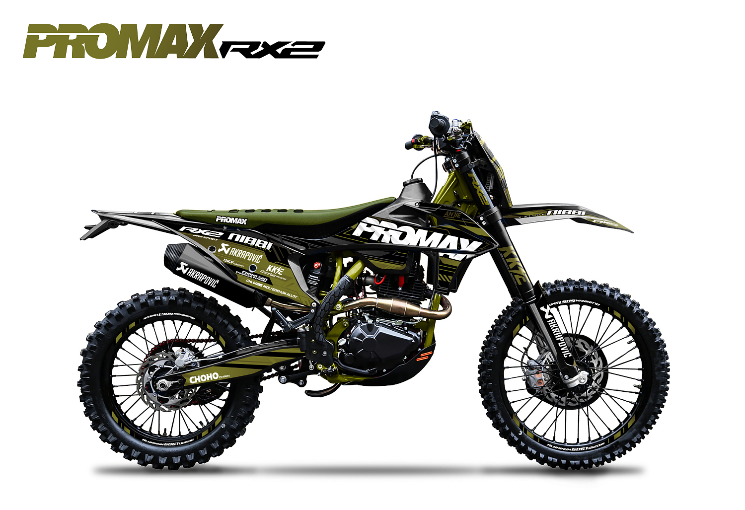 Кроссовый мотоцикл PROMAX RX2 YB300H (LX176FMN) (4 valves, 6 gears) в Петропавловске-Камчатском